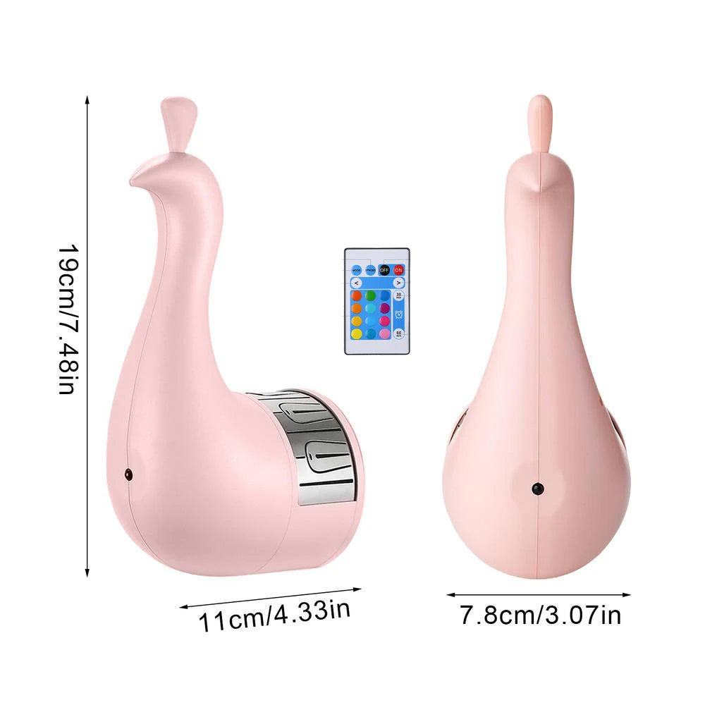 Lampe projecteur Paon -- Peacock Projector Lamp