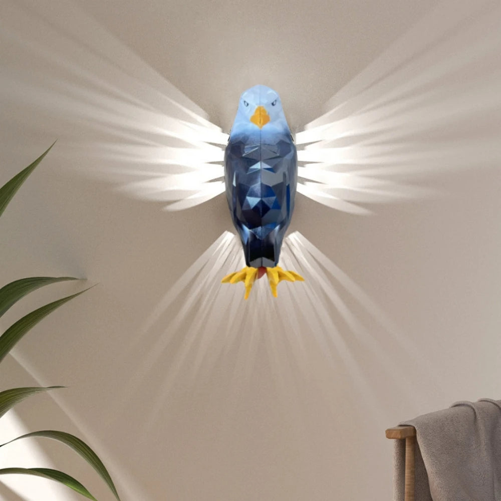 Lampe aigle de mur-- Eagle Wall Lamp