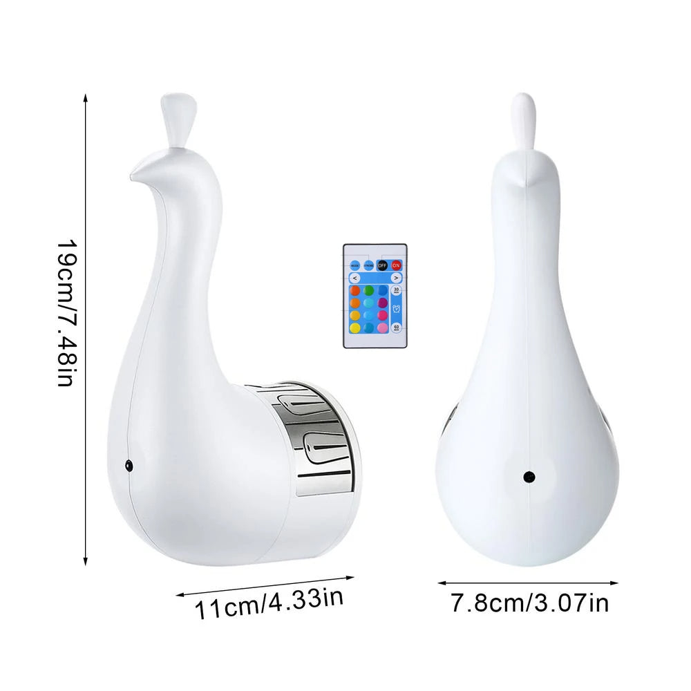 Lampe projecteur Paon -- Peacock Projector Lamp