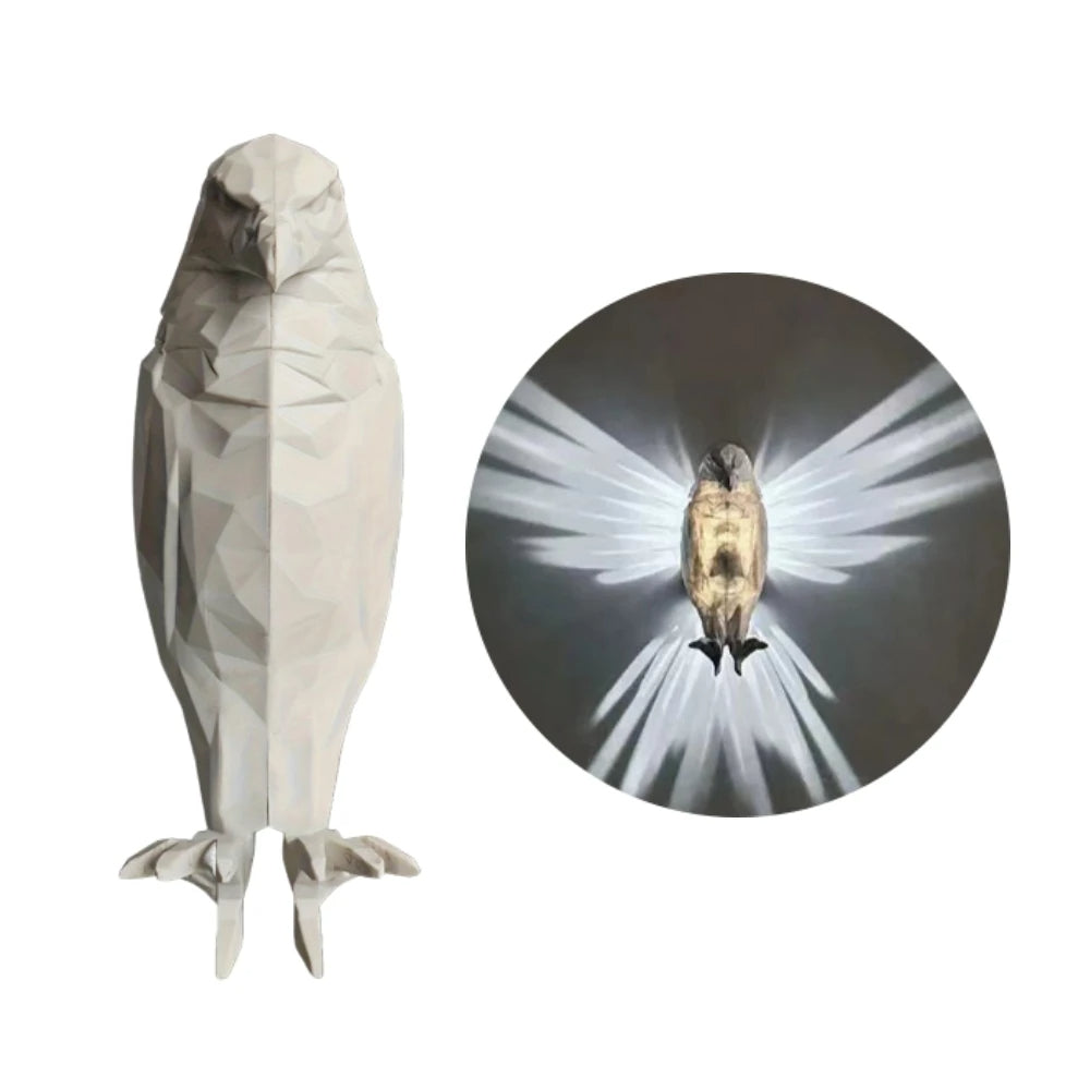 Lampe aigle de mur-- Eagle Wall Lamp